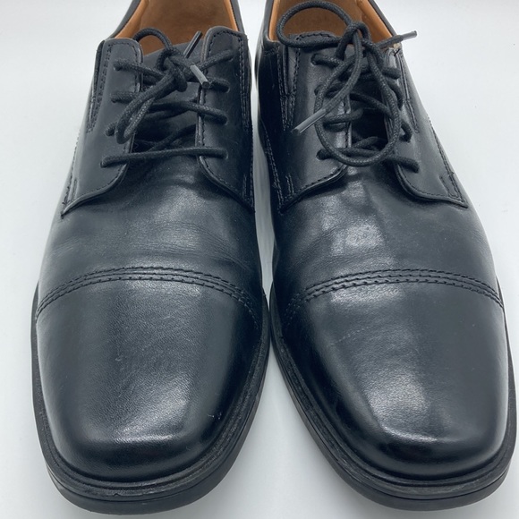 Clarks Mens Leather Dress Shoe US 8 - Picture 8 of 11